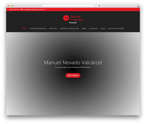 Theme WordPress Divi - nevadoprocurador.com