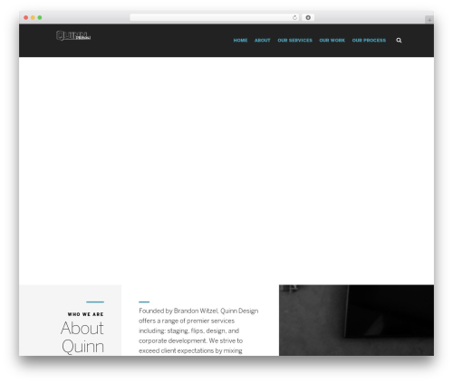 Theme WordPress Zero - quinndesignmn.com