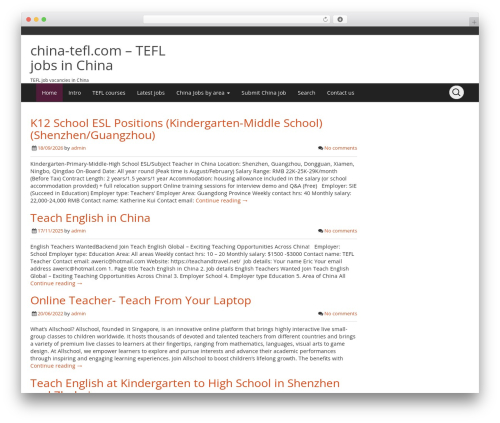 WordPress theme Openstrap - china-tefl.com WordPress theme Openstrap - china-tefl.com