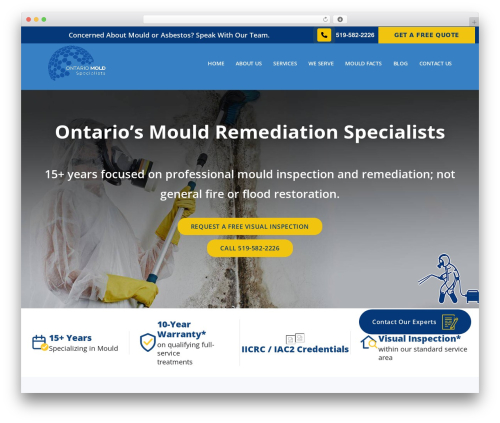 Mapsvg WordPress plugin - ontariomould.ca