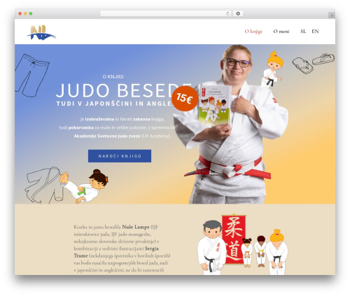 WordPress theme chapterone - nusalampe.si