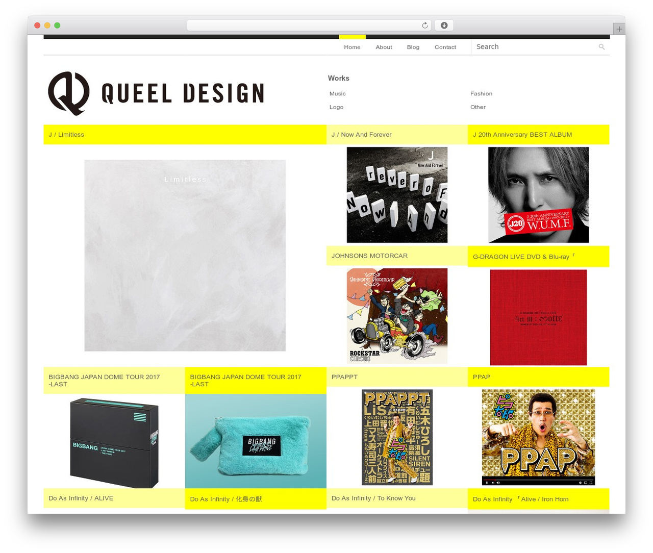 WordPress theme FontFolio Theme - queel.jp WordPress theme FontFolio Theme - queel.jp