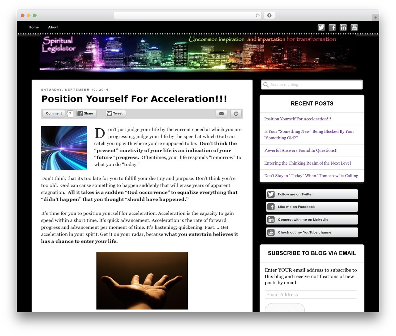 WordPress theme Get Noticed! - iamstanellis.com WordPress theme Get Noticed! - iamstanellis.com
