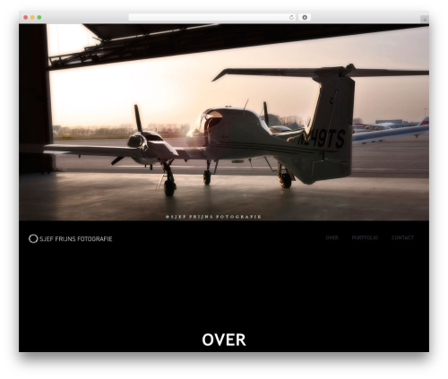 Single theme WordPress - frijnsphoto.nl