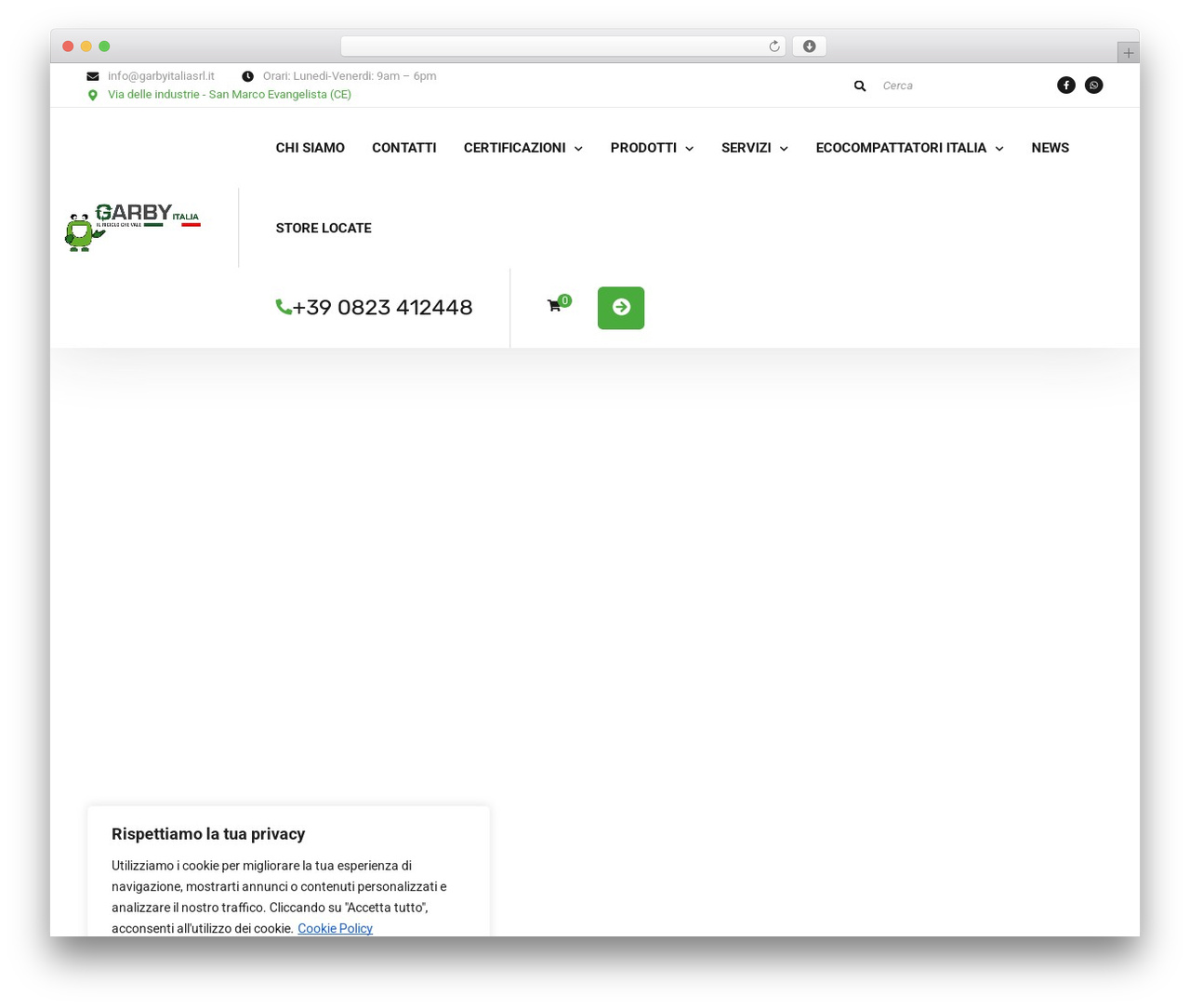 Solatec theme WordPress - garbyitaliasrl.it