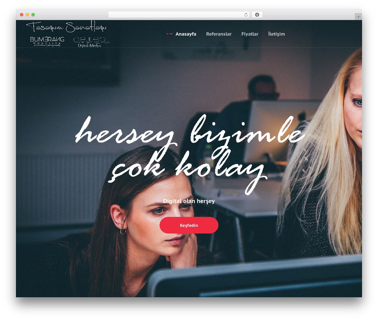 WordPress theme Creatic - tasarimsanatlari.com
