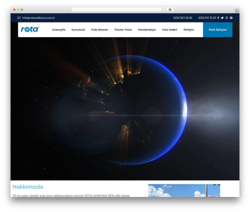 WordPress theme Itechie - rotaacikhava.com