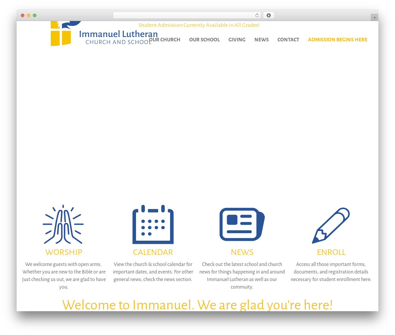 Beaver Builder Theme WordPress theme - immanuel-ed.org