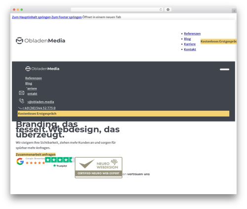 Dsgvo pixelmate premium WordPress plugin - obladen.media