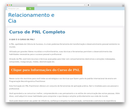 Centive One WordPress theme - relacionamentoecia.com