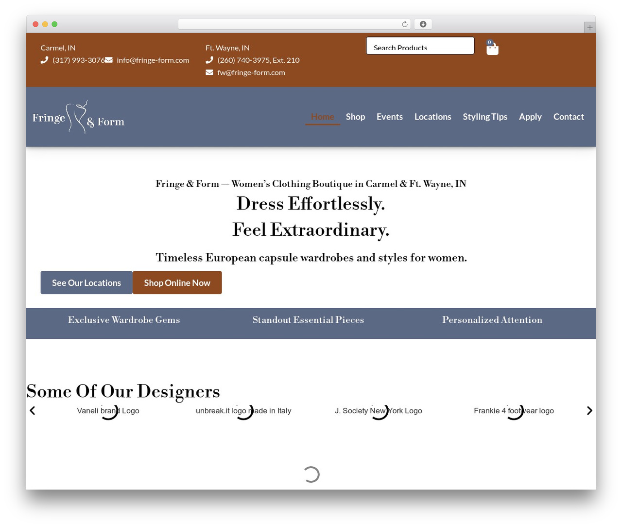 Hello Elementor theme WordPress - fringe-form.com