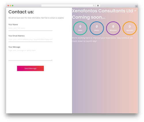 WP Maintenance Mode & Site Under Construction (wp-maintenance-mode-site-under-construction) free WordPress plugin - xenofontosconsultants.com WP Maintenance Mode & Site Under Construction (wp-maintenance-mode-site-under-construction) free WordPress plugin - xenofontosconsultants.com