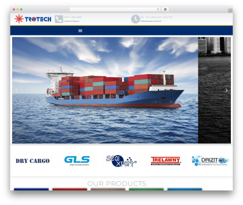 Natsy WP theme - trotech.com