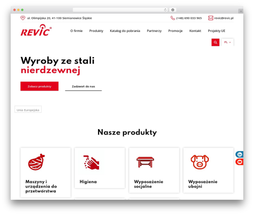 REVIC WordPress theme - revic.pl