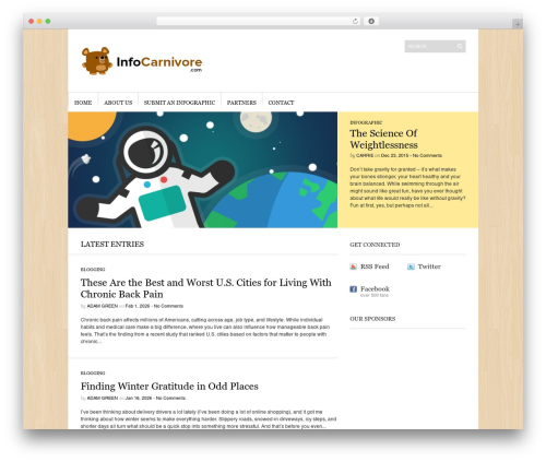 Sight WP theme - infocarnivore.com