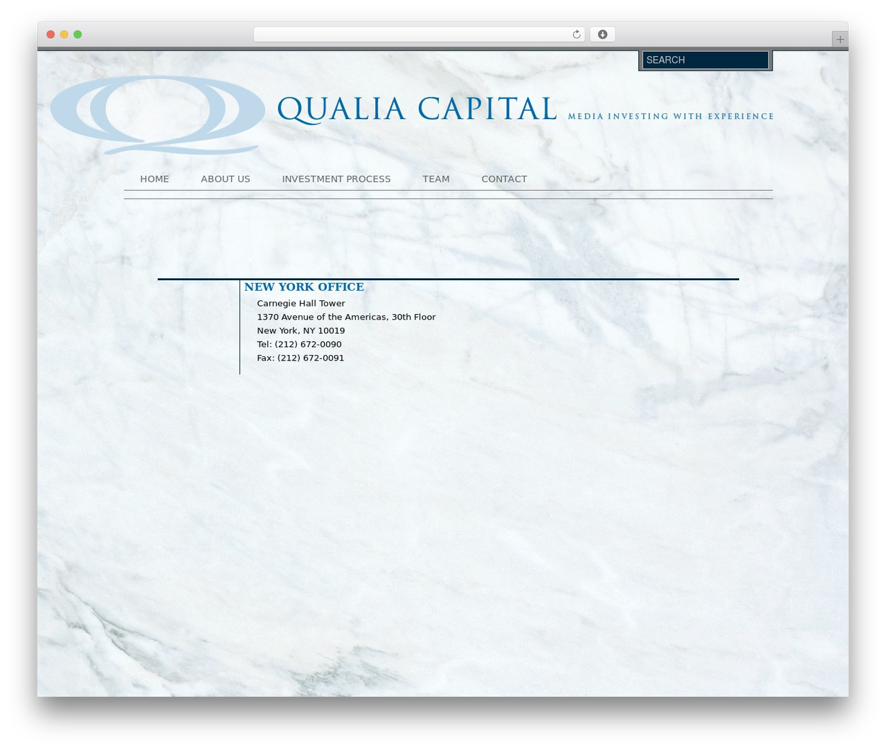StructureThemeWhite WordPress theme - qualiacapital.com
