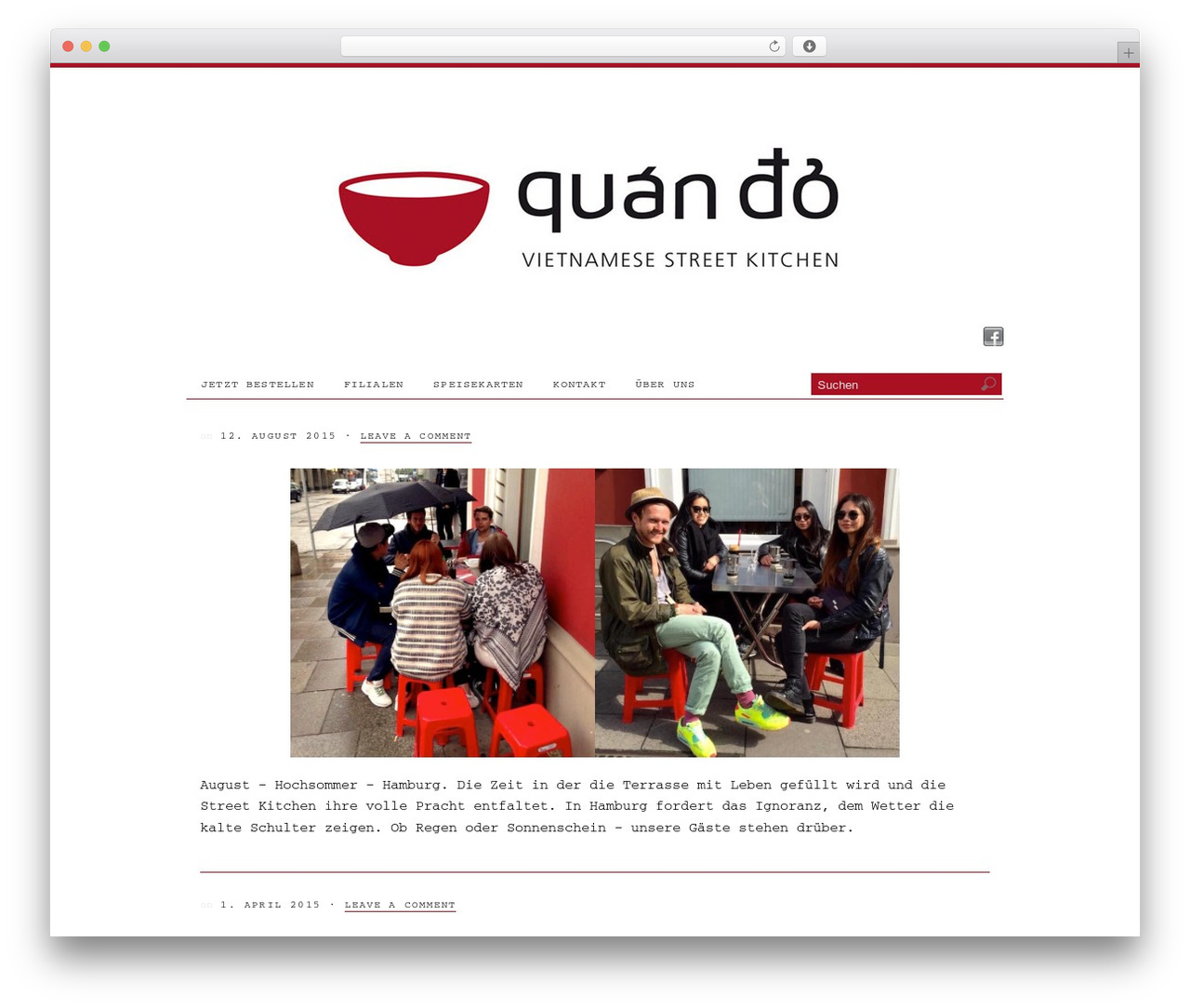 WordPress theme Platform - quan-do.com