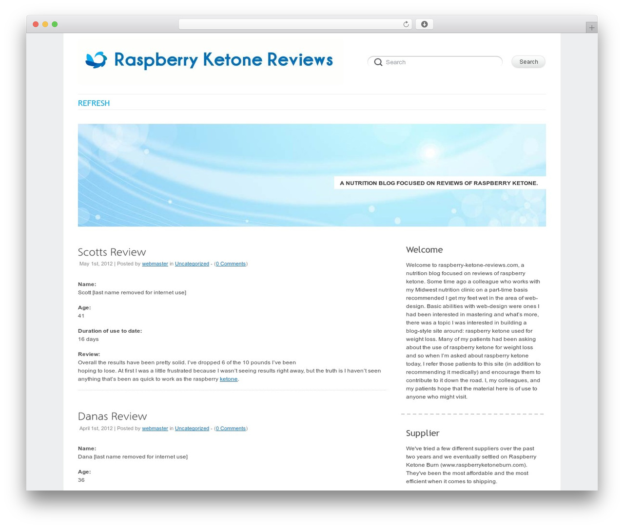 WordPress theme Delicate - raspberry-ketone-reviews.com
