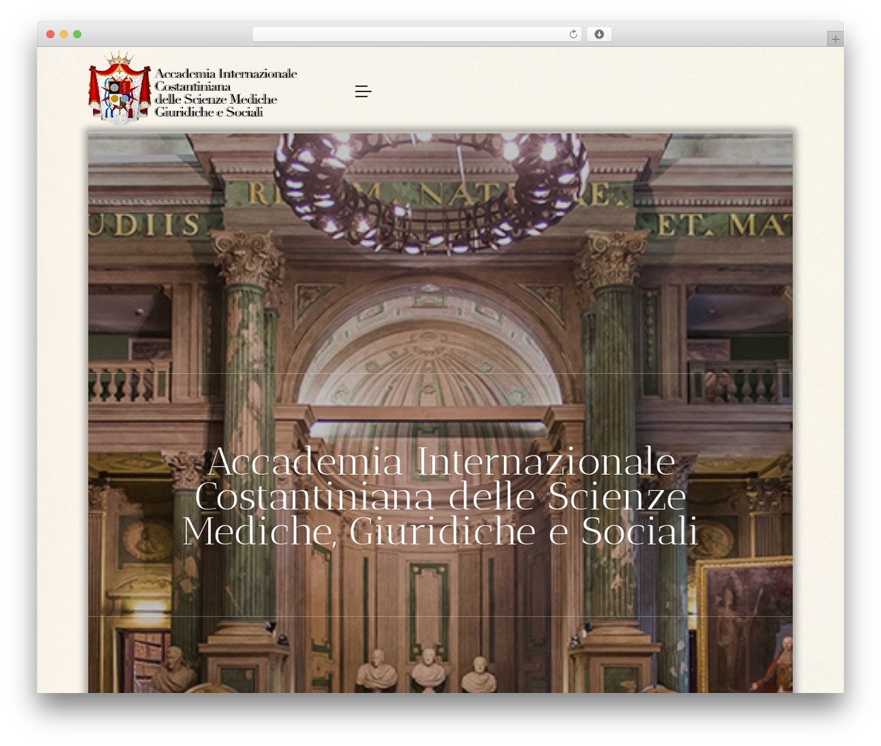WordPress theme Snapster - accademiadellescienze.com