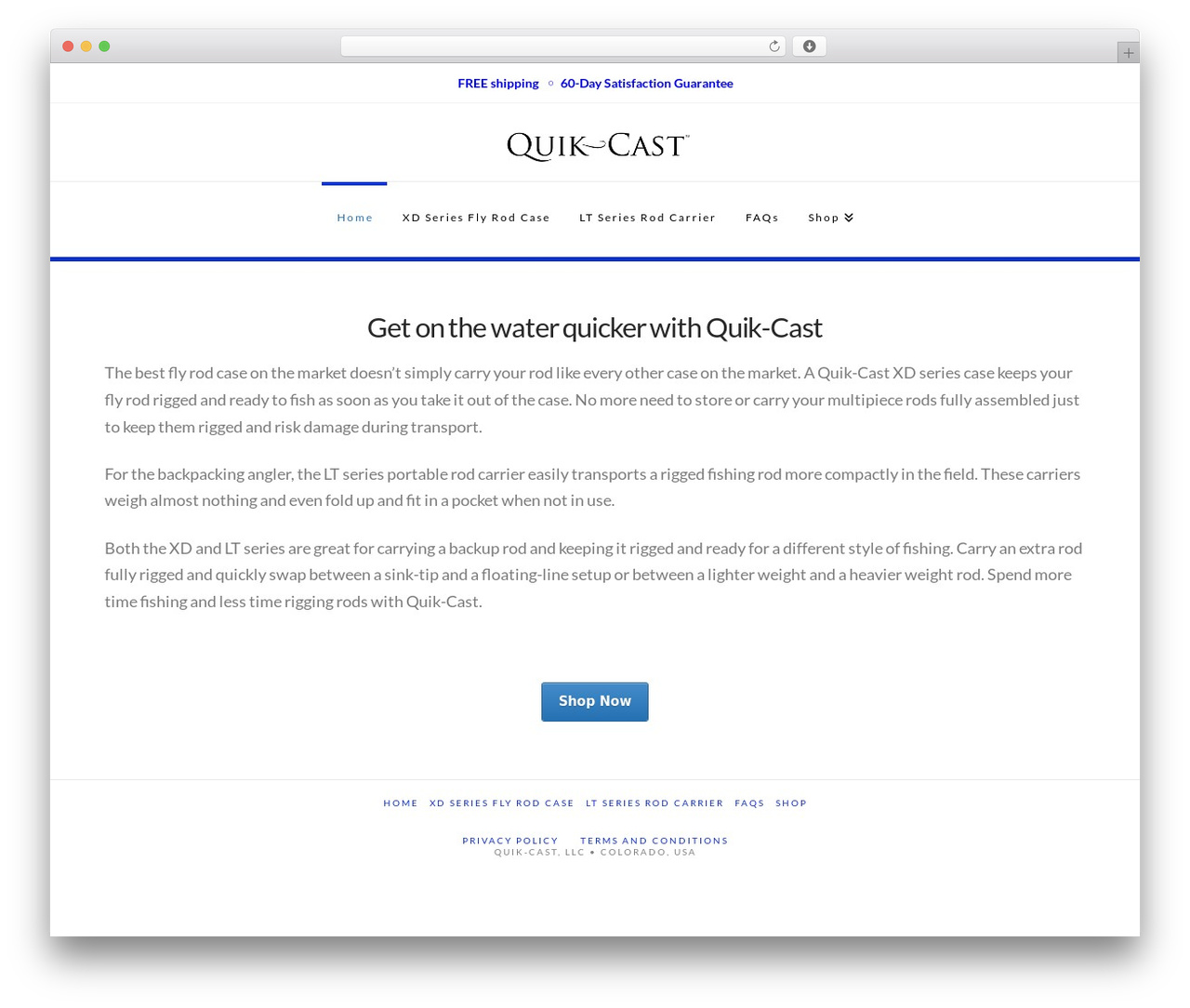 X WordPress theme - quik-cast.com