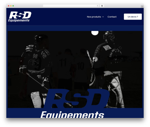 Basic web WordPress plugin - rsd-equipements.ch