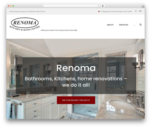 Glide theme WordPress - renomakitchenandbath.com