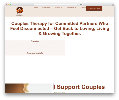 Ulc WordPress plugin - spotonrelationships.com