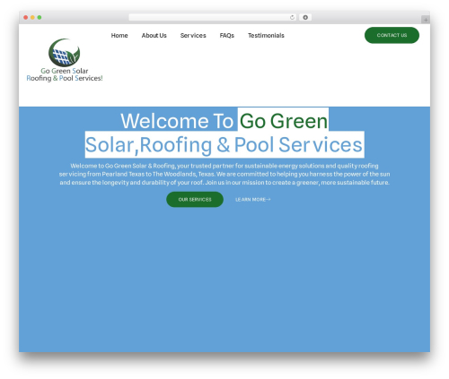 Call now and chat buttons WordPress plugin - gogreensolarandroofing.com