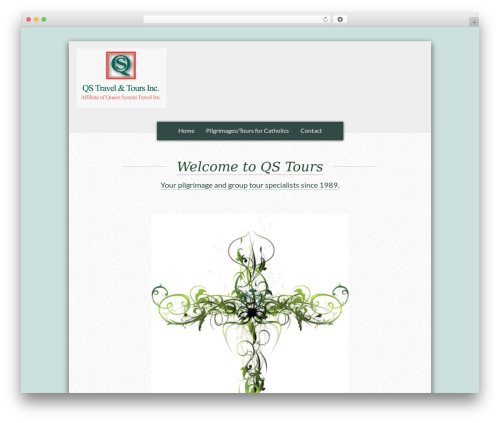 Lamoon WordPress theme - qstours.com