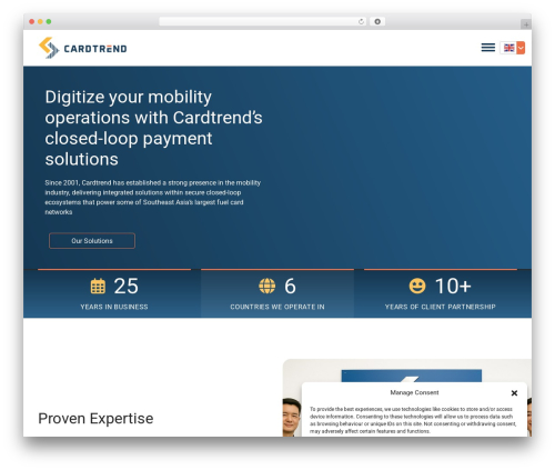 LeadGenera WordPress website theme - cardtrend.com