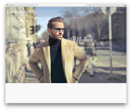 Modelling WordPress website theme - e-odziezowepole.pl Modelling WordPress website theme - e-odziezowepole.pl