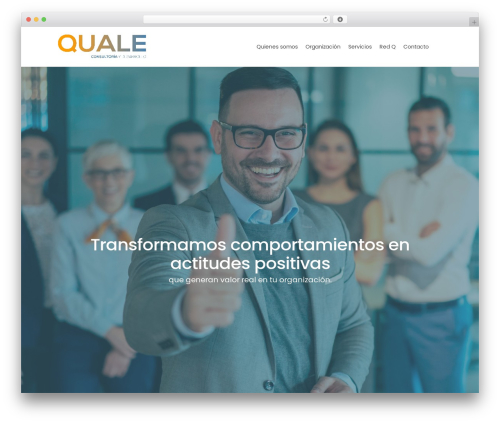 Quale WordPress theme - quale.es
