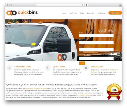 Theme WordPress Astrum - quickbins.ca