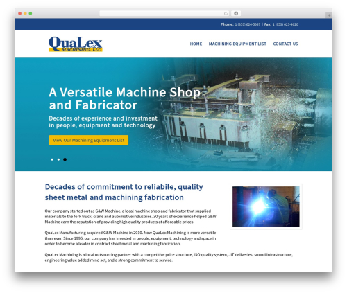 Theme WordPress Basement - qualexmachining.com