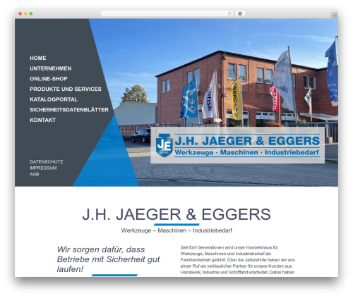 Theme WordPress Blank Theme - jaeger-eggers.de