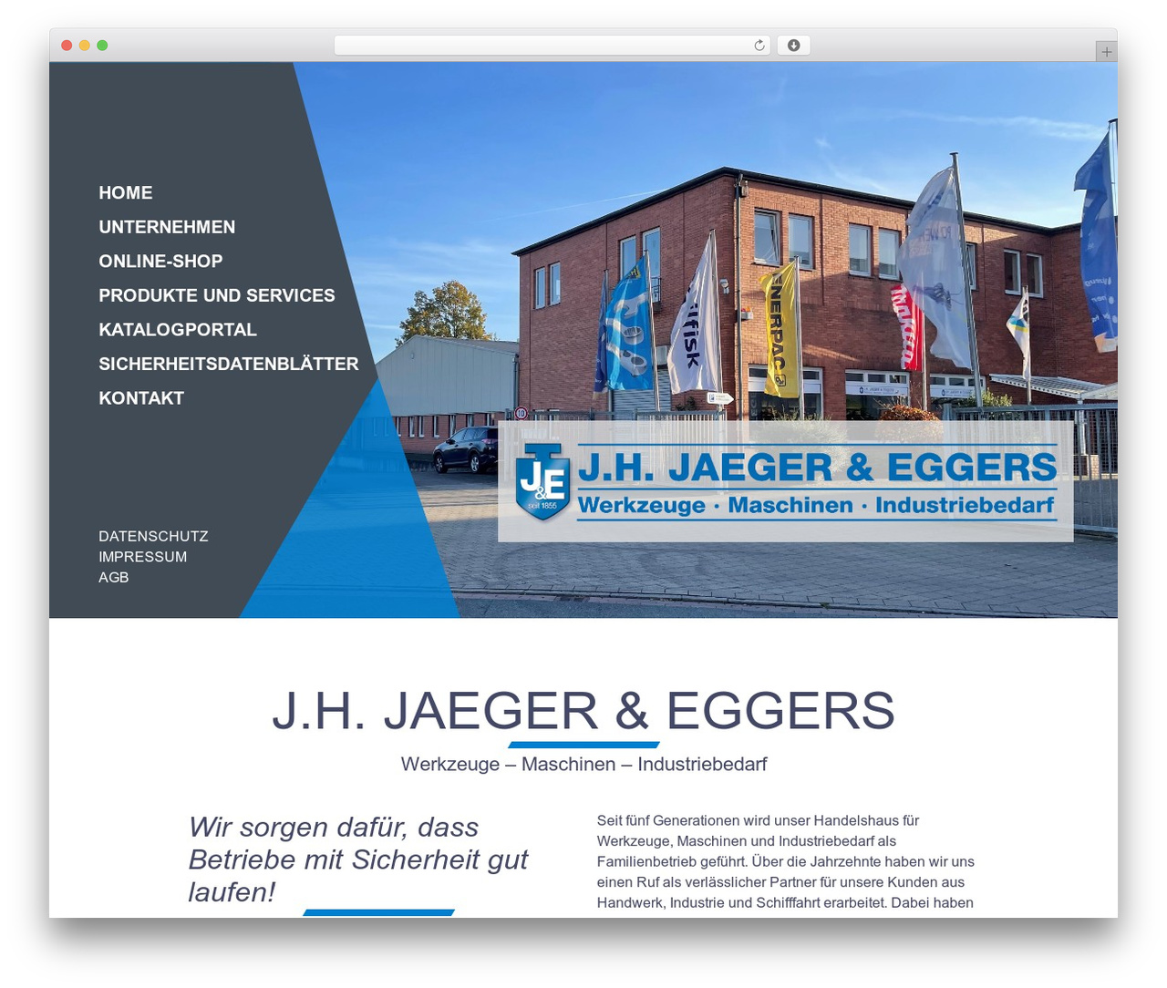 Theme WordPress Blank Theme - jaeger-eggers.de
