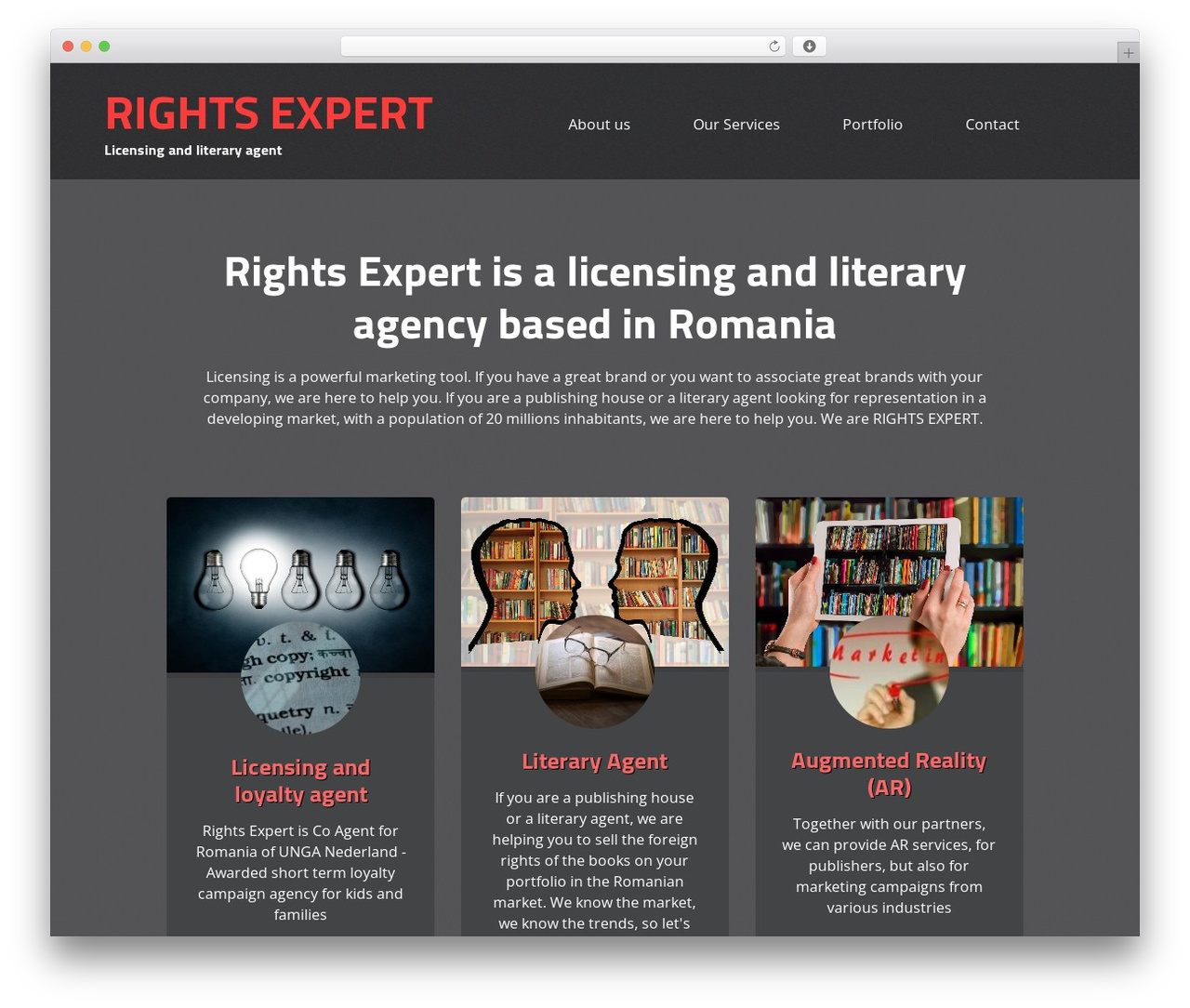 Theme WordPress embr - rights-expert.com