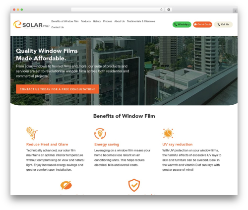 Theme WordPress Oom Default - windowfilm.esolarpro.com.sg
