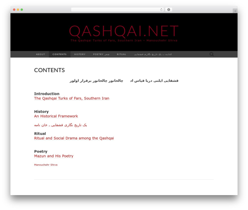 Theme WordPress Suits - qashqai.net