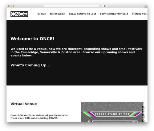 Uncode js_composer WordPress plugin - oncesomerville.com