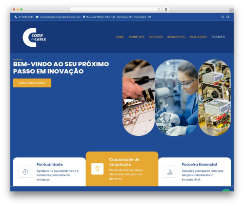 WordPress theme Bosa - compcablechicotes.com