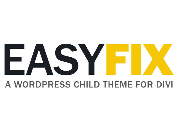 WordPress theme Easyfix by markhendriksen.com