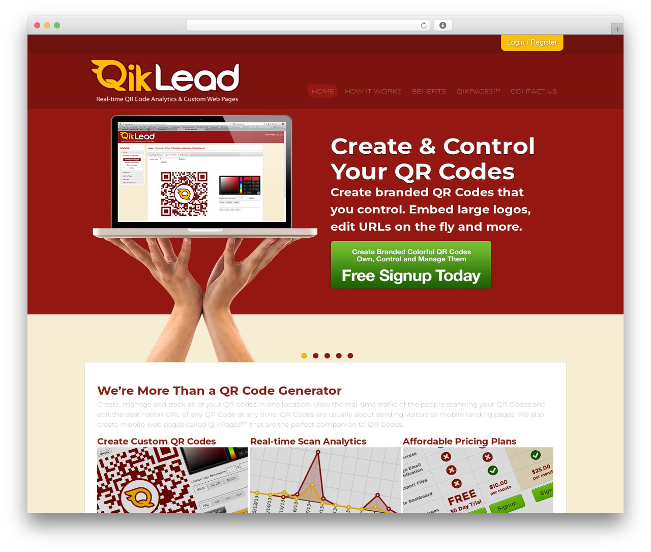 WordPress theme The Developer - qiklead.com WordPress theme The Developer - qiklead.com