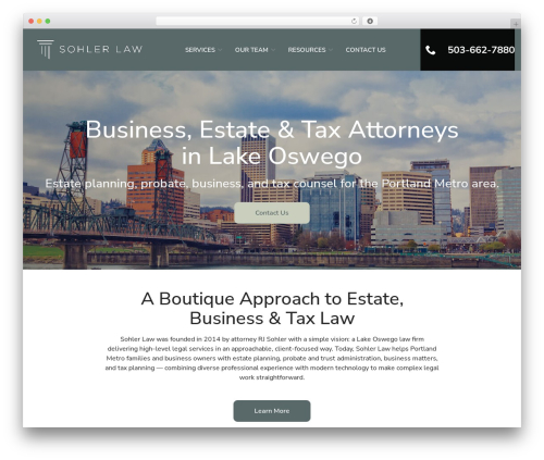 Best WordPress theme Reach Local - sohlerlaw.com