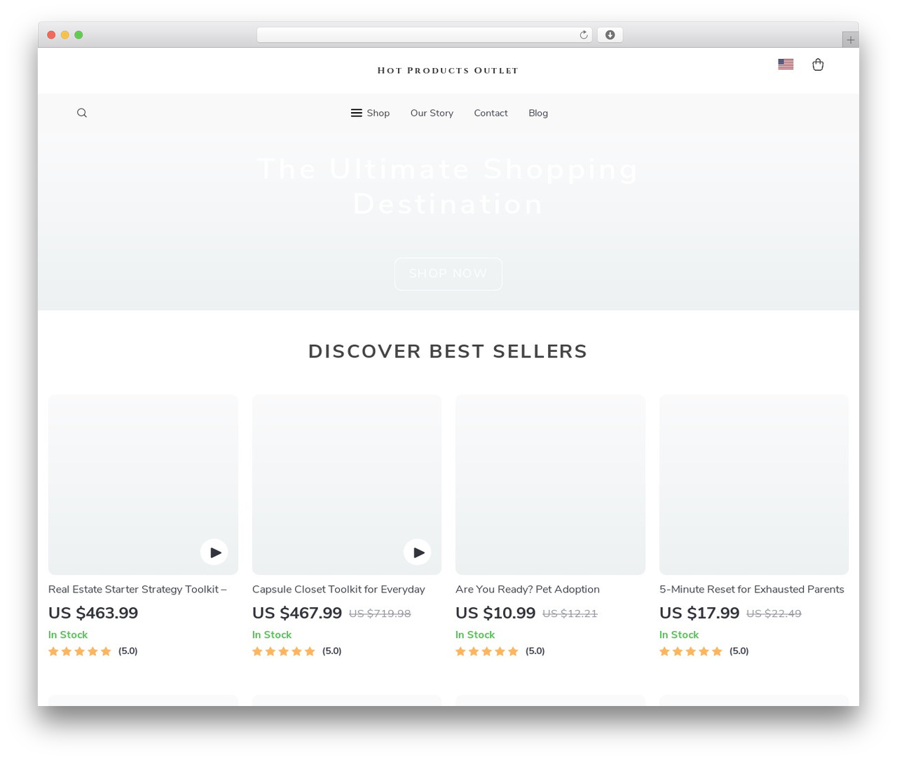 Botticelli Child WordPress theme design - hotproductsoutlet.shop