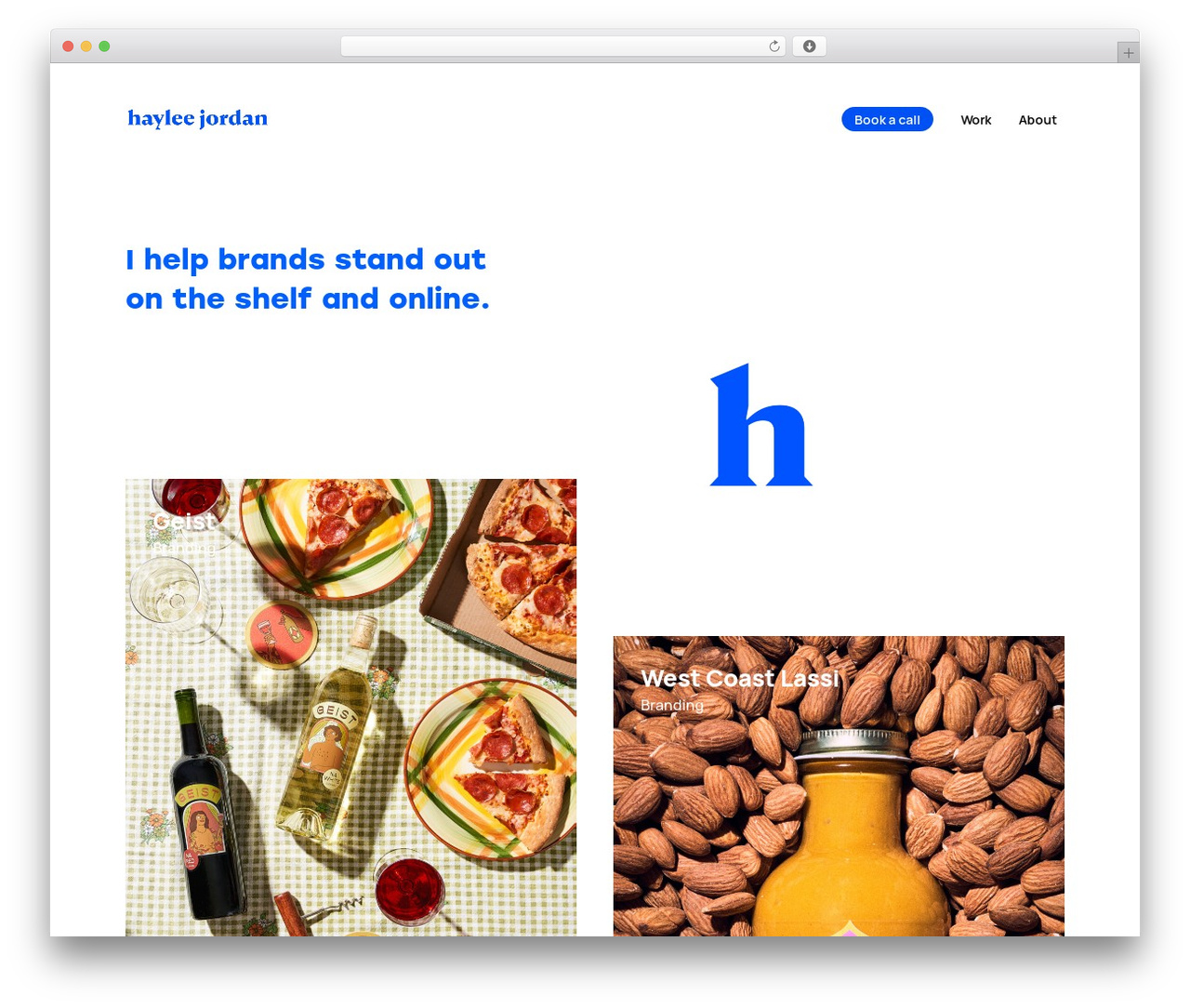Mogi best WordPress theme - hayleejordan.com