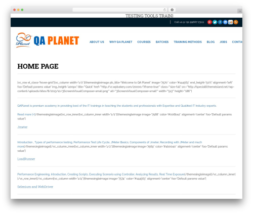 Polytechnic theme WordPress - qaplanet.in