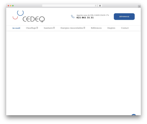 WordPress theme Multicon - cedeq.ch