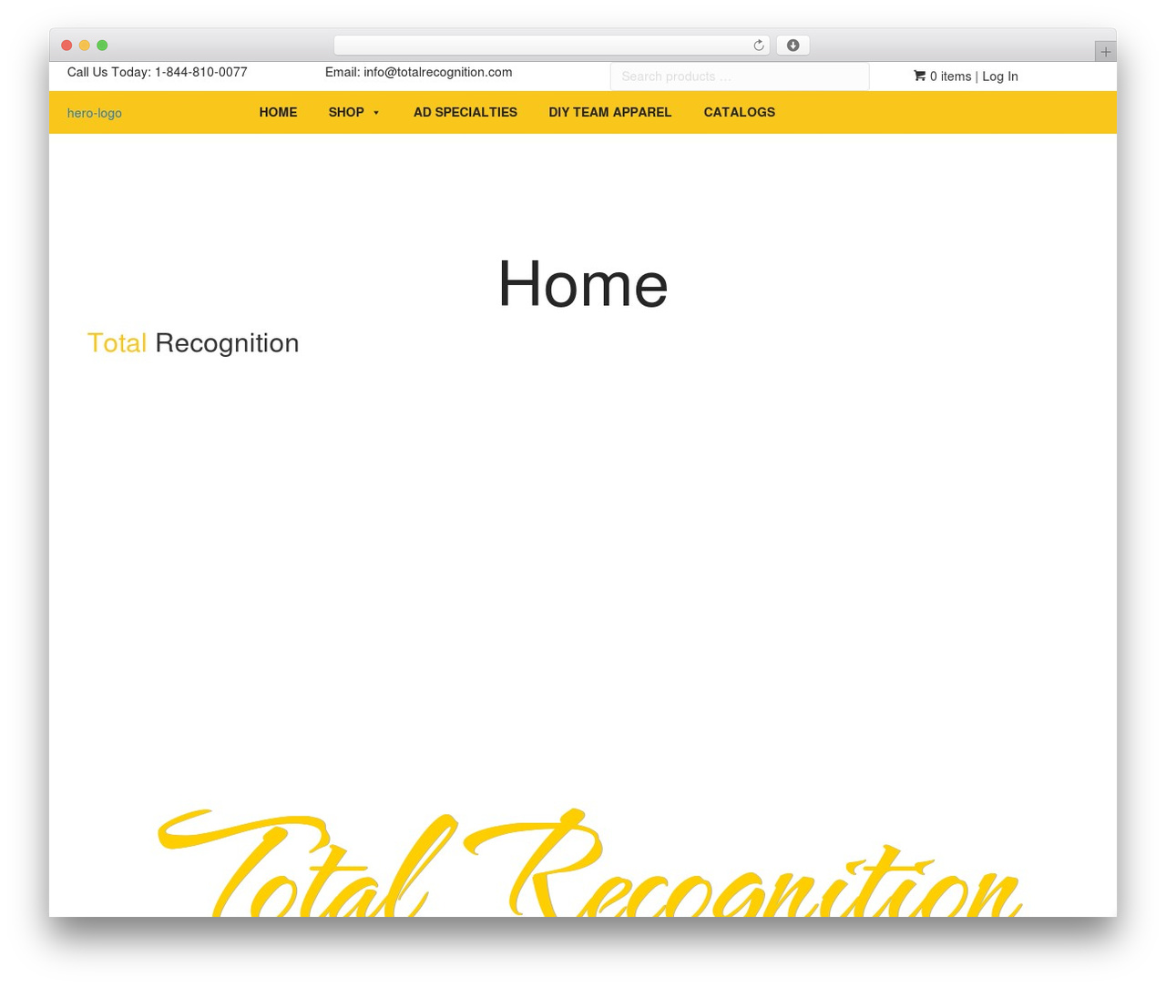 Beaver Builder Theme WordPress theme - totalrecognition.com