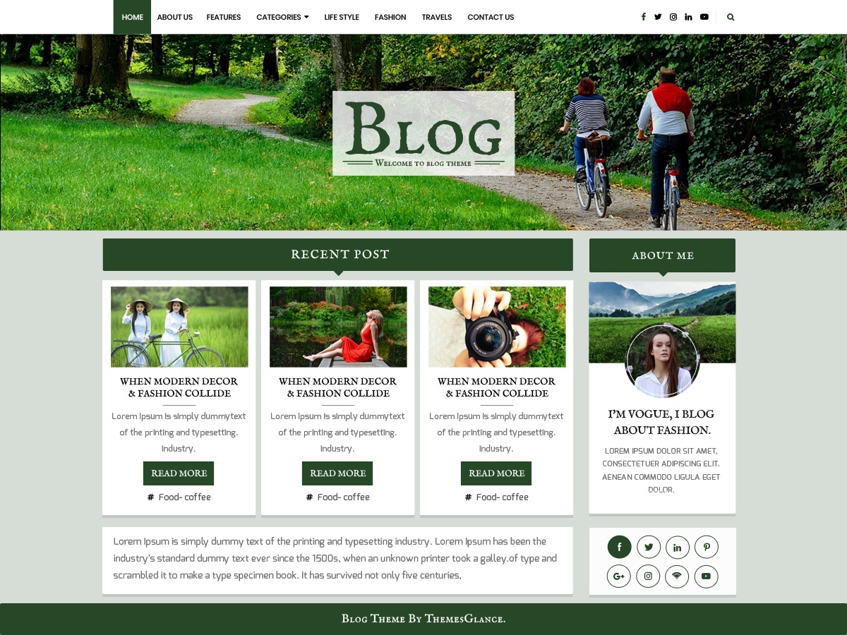 Blogger Base WordPress landing page builder